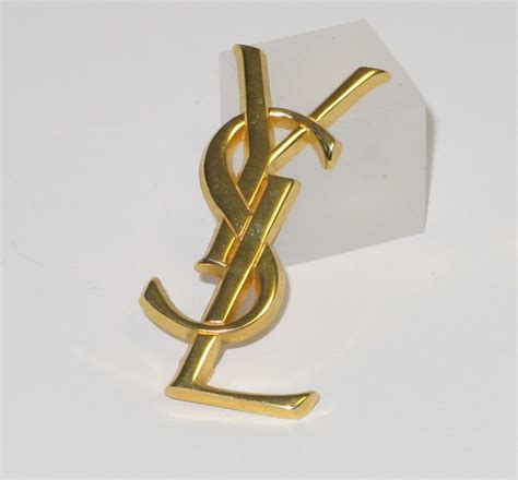 ysl pin brooch